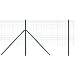 Grillage rouleau 1,50m x 20m - Maille 50x100mm - Fil Ø2,5mm PVC vert* Discount