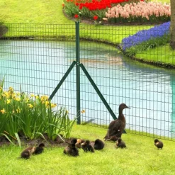 Grillage soudé PVC 1,20m x 20m - Maille 5x10cm - Fil Ø2,1mm* New