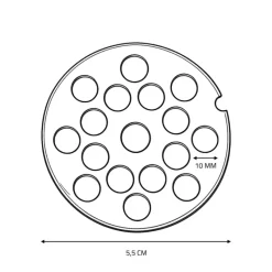 Grilles pour hachoir 450 Watts ®*Reber Outlet