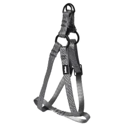 Harnais Réfléchissant Réglable en Nylon Gris - Ajustable 50-65 cm* Outlet