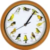 Horloge murale musicale 12 sons de oiseaux 24.5 cm* Outlet