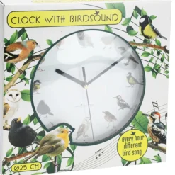 Horloge murale sons oiseaux* Clearance