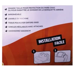 Housse de protection coffre voiture tissu imperméable Oxford 300D* Online