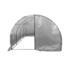 Housse de serre maraîchère 12 m² - Polyéthylène anti-UV 140 g/m² avec 8 fenêtres et 1 porte* Best
