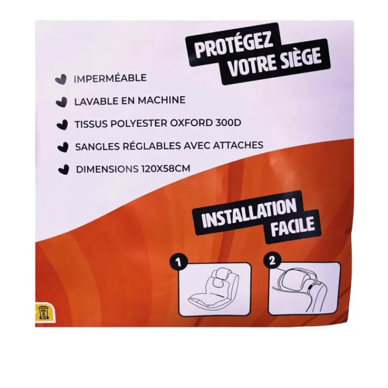 Housse protection voiture imperméable siège avant* Sale