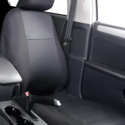 Housse siège avant Catania noir 2 parties avec appui-tête* Outlet