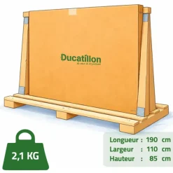 Jambe de force en acier pour piquet grillage - Ø38mm x 190cm* Online