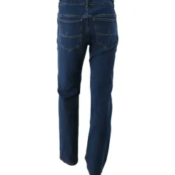 Jeans coupe droite Andrew 5 poches coton bleu moyen 40 à 54*LMA Online