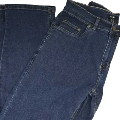 Jeans coupe droite Andrew 5 poches coton bleu moyen 40 à 54*LMA Online