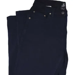 Jeans femme coupe confort coton polyester bleu foncé 38 à 54*LMA Online