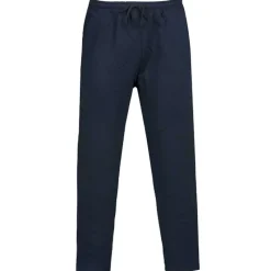 Jogging pantalon molleton marine coton/polyester 3 poches*Bartavel