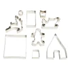 Kit 9 emporte-pièces Noël 3D bonhomme traineau cerf maison* Clearance