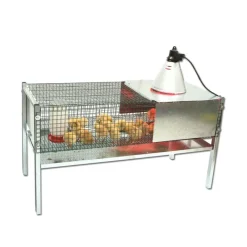 Kit Cage éleveuse poussins et cailles 100 x 60 x 50 cm* Best