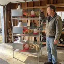 Kit complet 3 cages éleveuses poussins ou cailles* Outlet