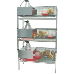 Kit complet 3 cages éleveuses poussins ou cailles* Outlet