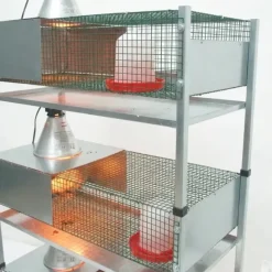 Kit complet 3 cages éleveuses poussins ou cailles* Outlet