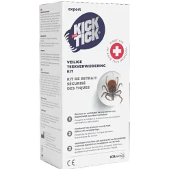 Kit de retrait pour tiques spray 40 utilisations pince tire-tique* Online