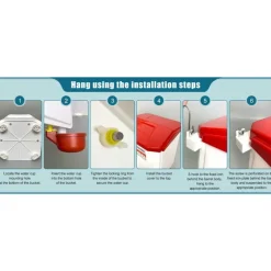 Kit mangeoire 12 kg + abreuvoir 11 L pour poule* Outlet