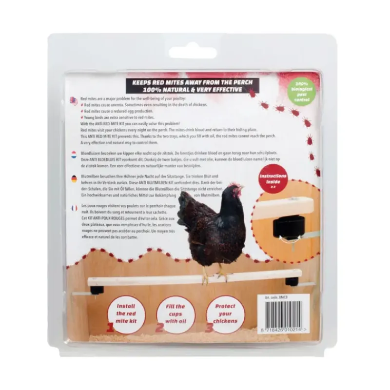 Kit perchoir anti-poux rouge*Olba Online