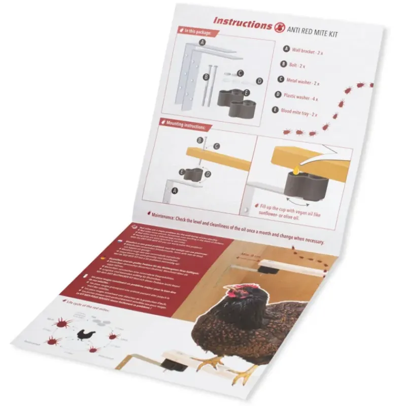 Kit perchoir anti-poux rouge*Olba Online