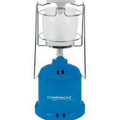 Lampe à gaz Lumogaz autonomie 5h verre bleu Ø 12 cm x H 26 cm* Online