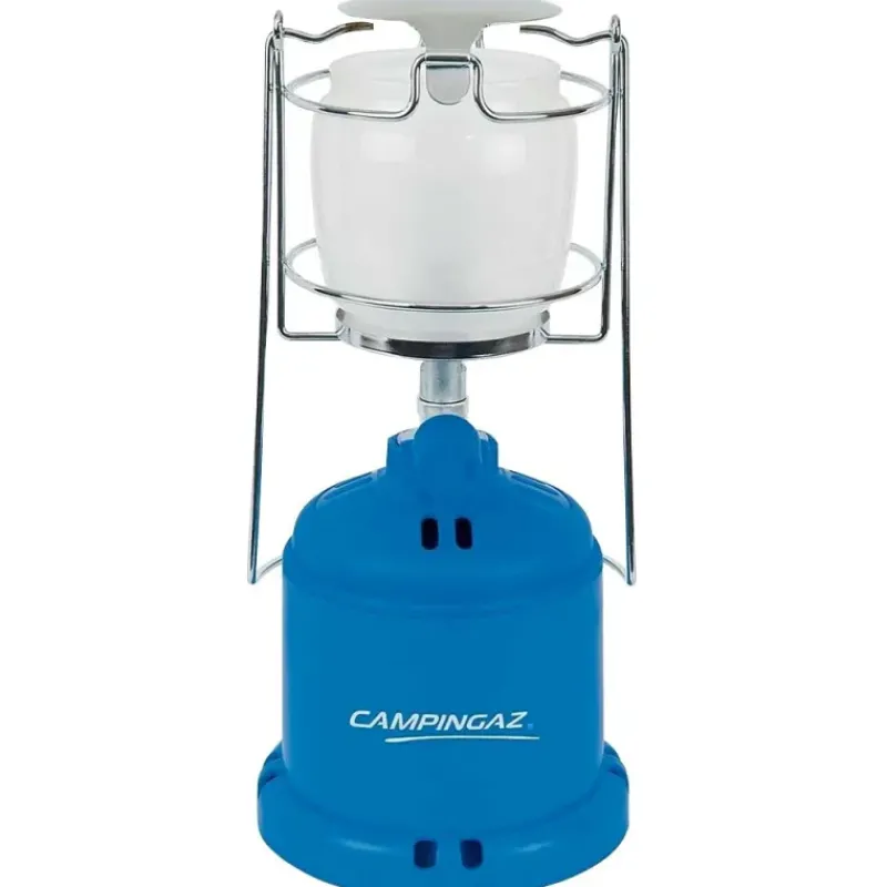 Lampe à gaz Lumogaz autonomie 5h verre bleu Ø 12 cm x H 26 cm* Online