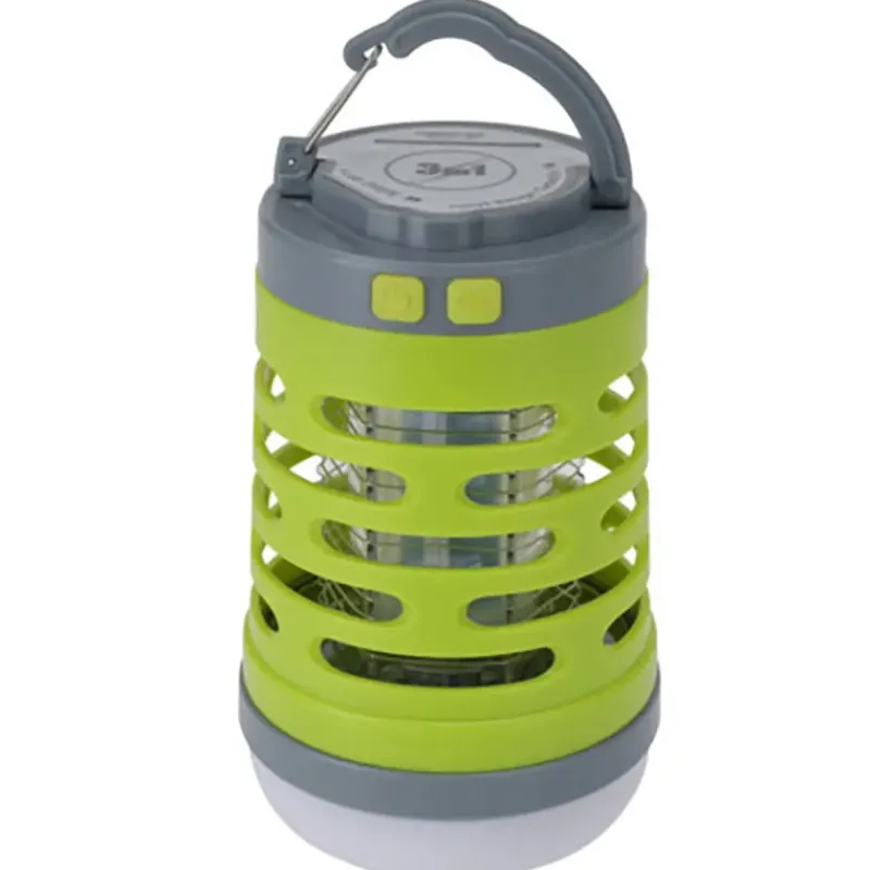 Lampe anti-moustiques 3 en 1 - Lanterne UV rechargeable USB-C*