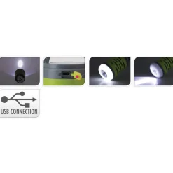 Lampe anti-moustiques 3 en 1 - Lanterne UV rechargeable USB-C*