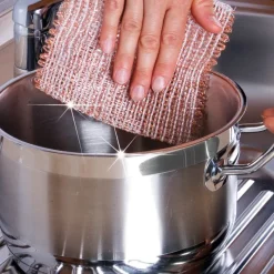 Lavettes en Cuivre lot de 3 special calcaire et robinetterie* Clearance