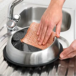 Lavettes en Cuivre lot de 3 special calcaire et robinetterie* Clearance