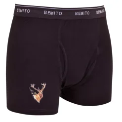 Lot 3 Boxers canard cerf sanglier élastique coton doublé M à 3XL*Bartavel Sale