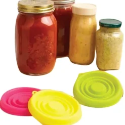 Lot 3 capuchons ouvre-bocaux antidérapants cuisine pratique* Clearance