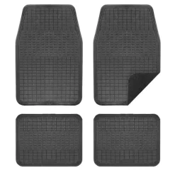 Lot 4 Tapis PVC/Moquette Imperméables Bi-matière* Discount