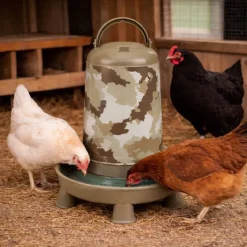 Lot de 5 Abreuvoirs camo Ø 23 cm 22.5cm h 5 L*GAUN Hot