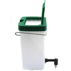 Lot de 5 Abreuvoirs lapins pipette PVC 1L fixation cage*Olba Hot