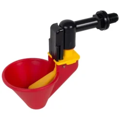 Lot de 10 Abreuvoirs poule à coupelle large diamètre 5 cm*Olba Hot