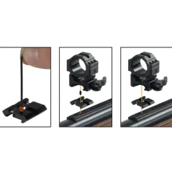 Lot de 2 adaptateurs rails 11mm à 21mm picatinny / weaver* Discount