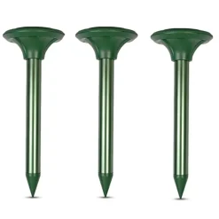Lot de 3 anti-taupes solaires à ultra-sons Protection 1200 m²* Online