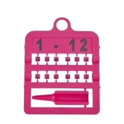 Lot de 12 Bagues fendues marquage laser Rose*Rings 4 Wings Outlet