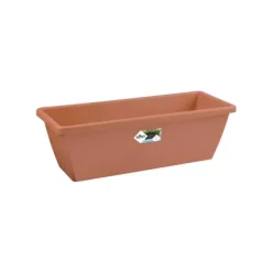 Lot de 8 Balconnières Elho® 70x16cm en terre cuite* New