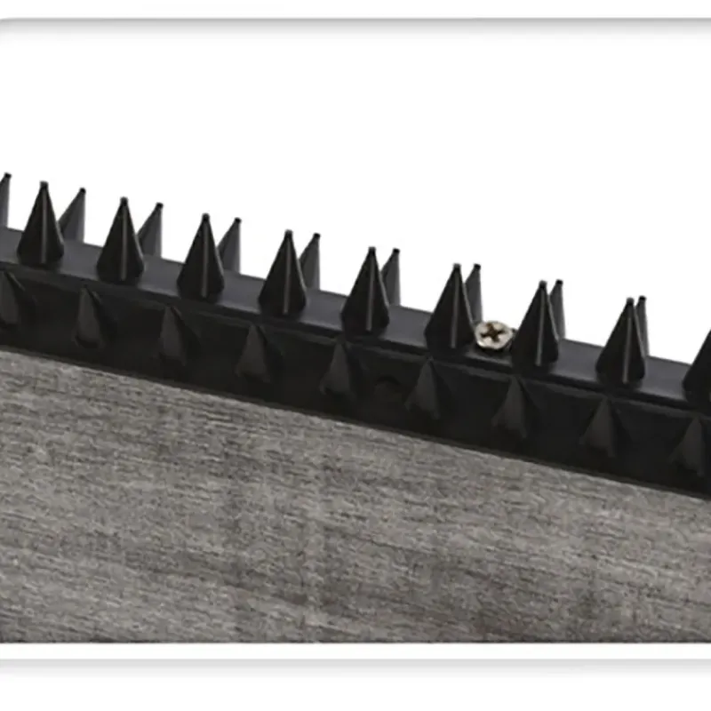 Lot de 10 bandes anti-escalade pour protection contre les nuisibles - Noir 50x4,5x2 cm* Outlet