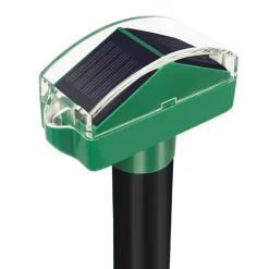 Lot de 2 Chasse-Taupes Solaires à Ultrasons Duo - Étanche - 650m² de Couverture*