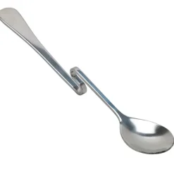 Lot de 2 cuillères à confiture en inox - Couverts dessert*Pradel France New