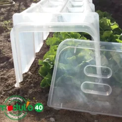 Lot de 2 fermetures pour tunnel de forçage / culture* Outlet