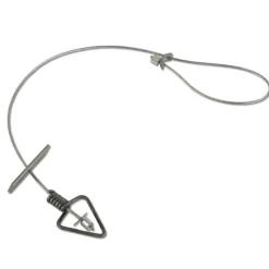 Lot de 5 lacets acier inoxydable pour piège Belisle*