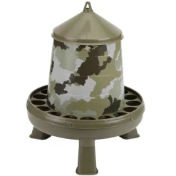 Lot de 10 Mangeoires sur pieds surélevés 4 kg camo Ø 33cm H 37,5cm*GAUN Online