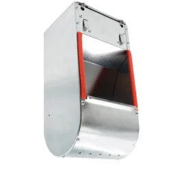 Lot de 10 Mangeoires trémie acier galva 1 compartiment* Online