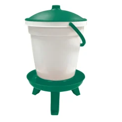 Lot de 3 pieds pour abreuvoir 18L vert -*Olba Hot