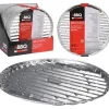Lot de 3 plateaux en aluminium pour barbecue Ø35 cm* Hot