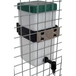 Lot de 6 Systèmes fixation rapide grillage abreuvoir à pipette*Olba Outlet